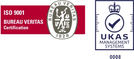 ISO 9001（品質マネジメントシステム）認証ロゴ